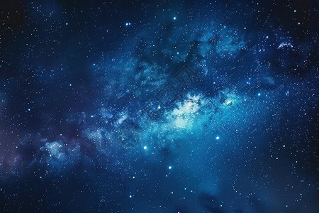 星空下的夜空图片