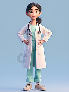 亚洲女性医生角色图片
