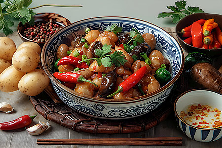 中国传统川菜图片