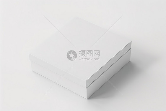 桌上的白色盒子图片