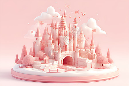 可爱的梦幻城堡图片