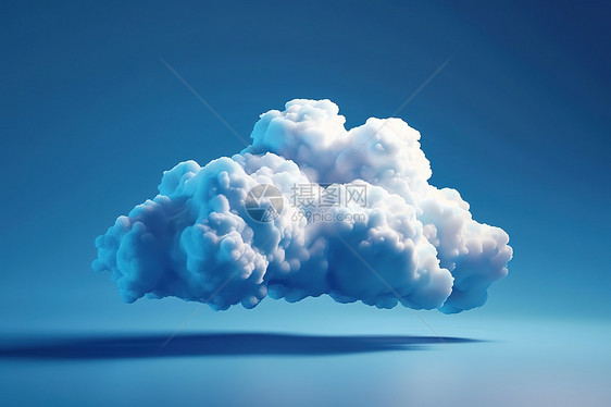 一块白云图片