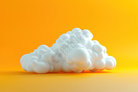 白色泡沫云图片