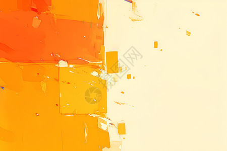 橙色抽象壁纸图片