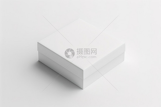 白色的纸盒子图片