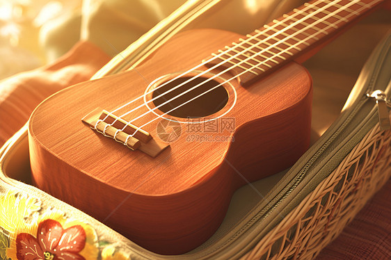 一把木吉他图片