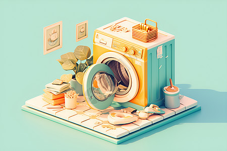 玩具洗衣机图片