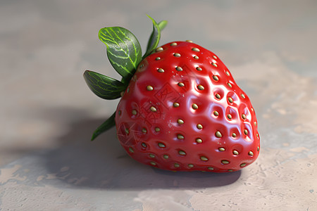 真实感十足的草莓图片