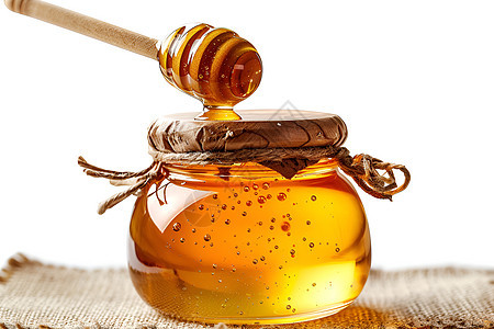 甜蜜的黄金蜂蜜图片