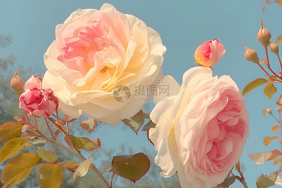 玫瑰花的古典魅力图片