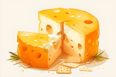 香甜的奶酪图片