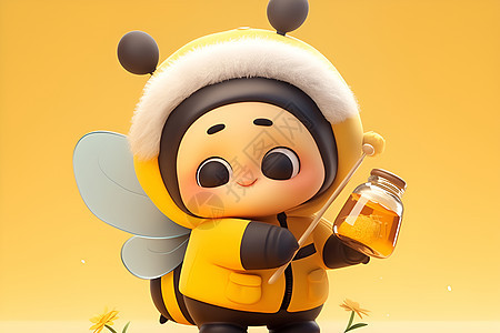 蜜蜂的人物角色图片