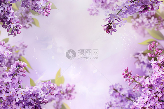 紫色的鲜花图片