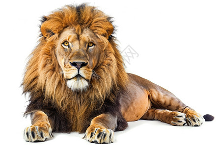 毛茸茸的狮子图片