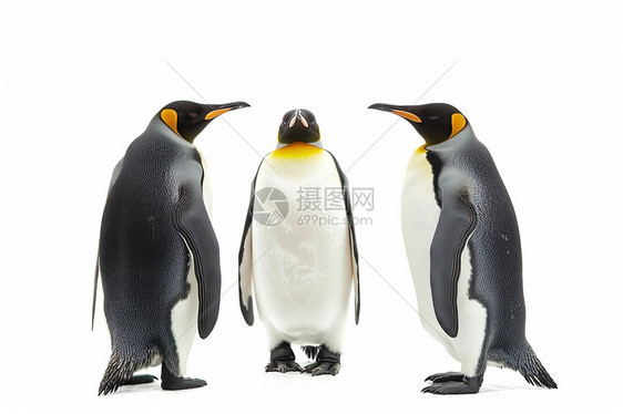 三只企鹅图片