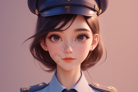 女警察的角色图片