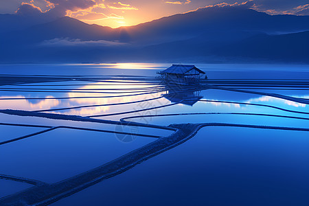 农田的风景图片