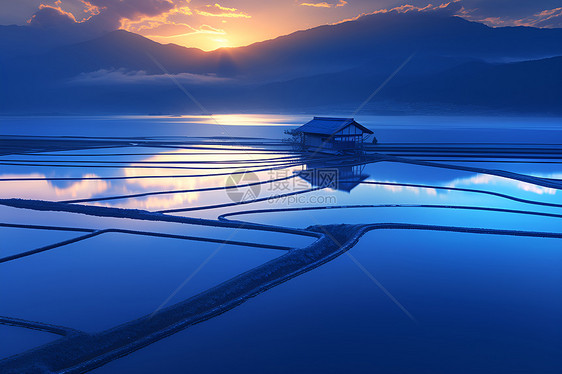 农田的风景图片