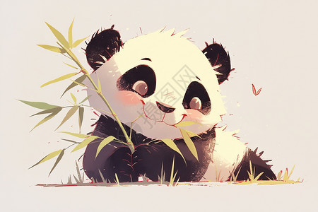 可爱逗趣的熊猫图片