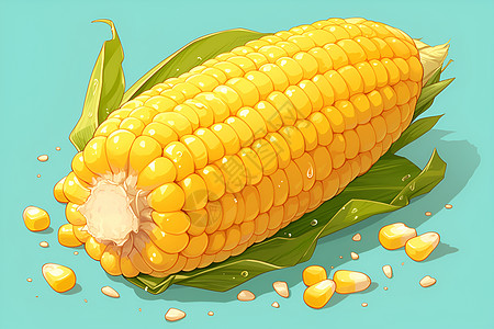 玉米之美图片