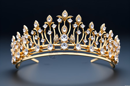 金色钻石王冠图片