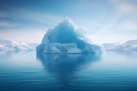 漂浮的冰山图片