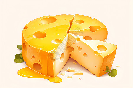 切块的奶酪图片
