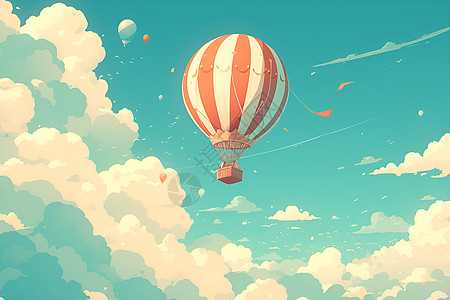 童话般的艺术热气球图片