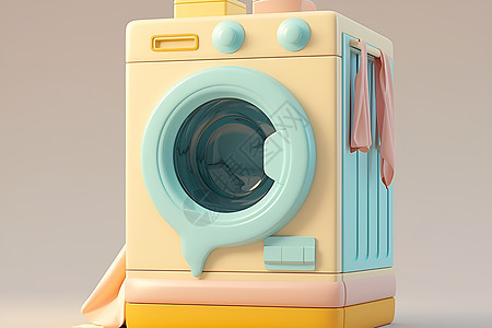 简简单单的洗衣机图片