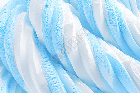 蓝白冰淇淋纹路图片