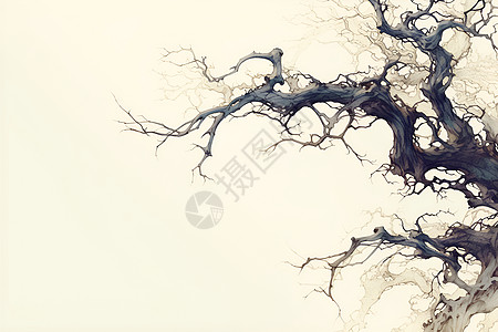 树枝的质感图片