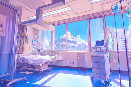 医院的病房图片