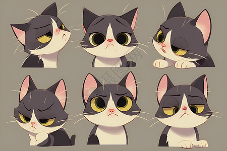 可爱猫咪表情包图片