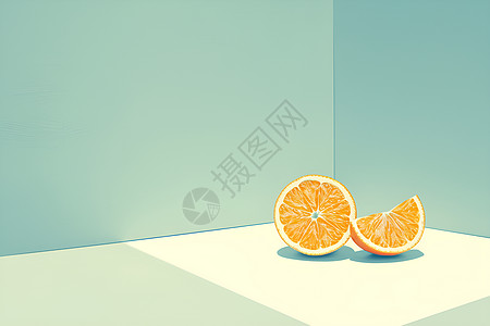 美味多汁的橙子图片