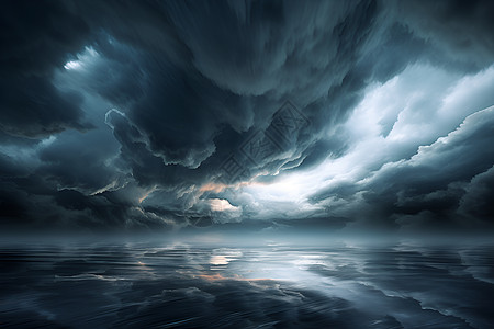 海上的风暴图片