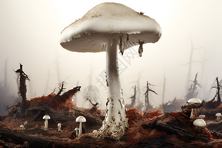 巨大的蘑菇图片