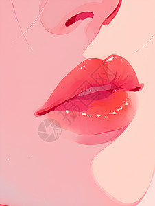 女人粉嫩的嘴唇图片