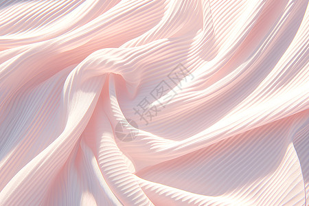 粉色波纹织物图片