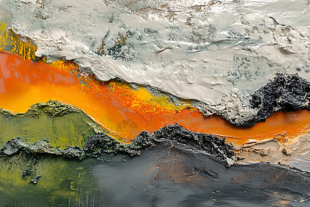 抽象油彩线条插画图片下载-正版图片602197250-摄图网