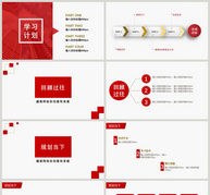 商务简约述职报告PPT模板ppt文档