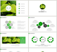绿色环保植树节PPT模板ppt文档