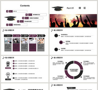 高校毕业论文答辩PPT模版ppt文档