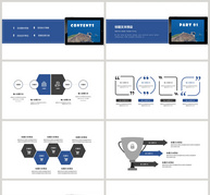 蓝色大气活动策划PPT模板ppt文档