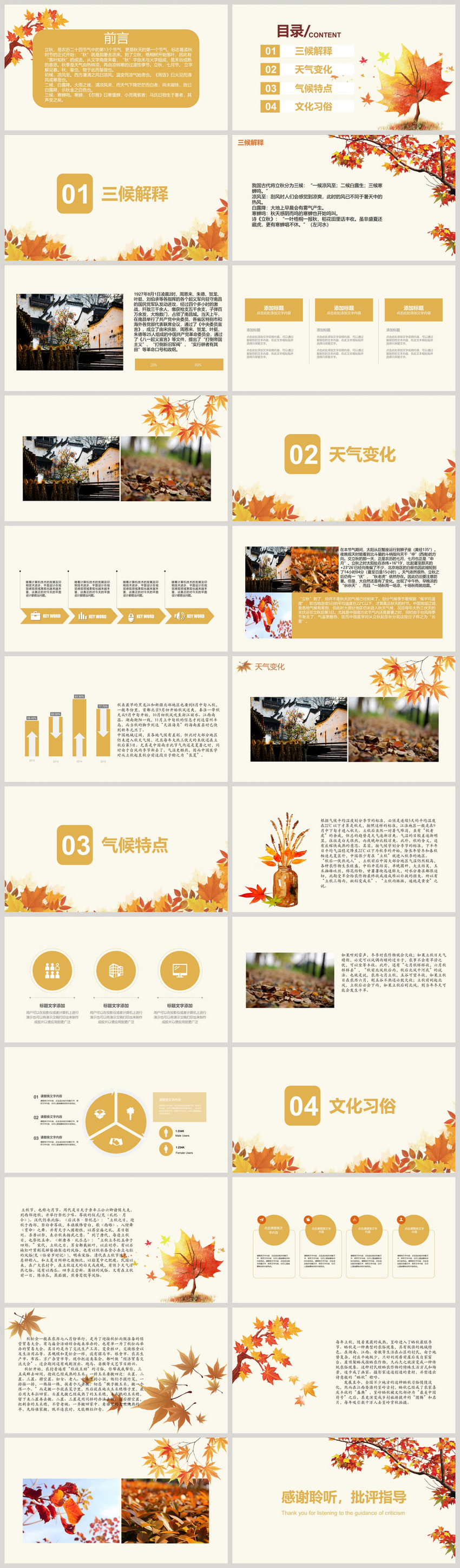 立秋24节气ppt模板图片 正版模板下载 摄图网 立秋24节气ppt模板图片 正版模板下载 摄图网