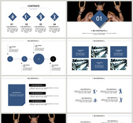 健身运动ppt模板ppt文档