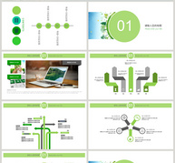 绿色环保宣传ppt模板ppt文档