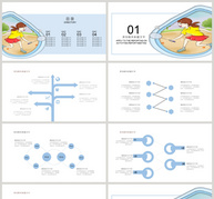 少儿运动会ppt模板ppt文档