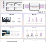 简约项目汇报PPT模板ppt文档