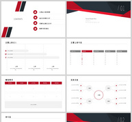 简约数据分析报告PPT模板ppt文档