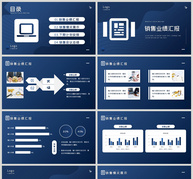 销售月度会议PPT模板ppt文档